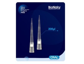 Ponteira PCR Com Filtro Tipo Gilson 200 Ul Estéril - 1.000 Unid - Bionaky